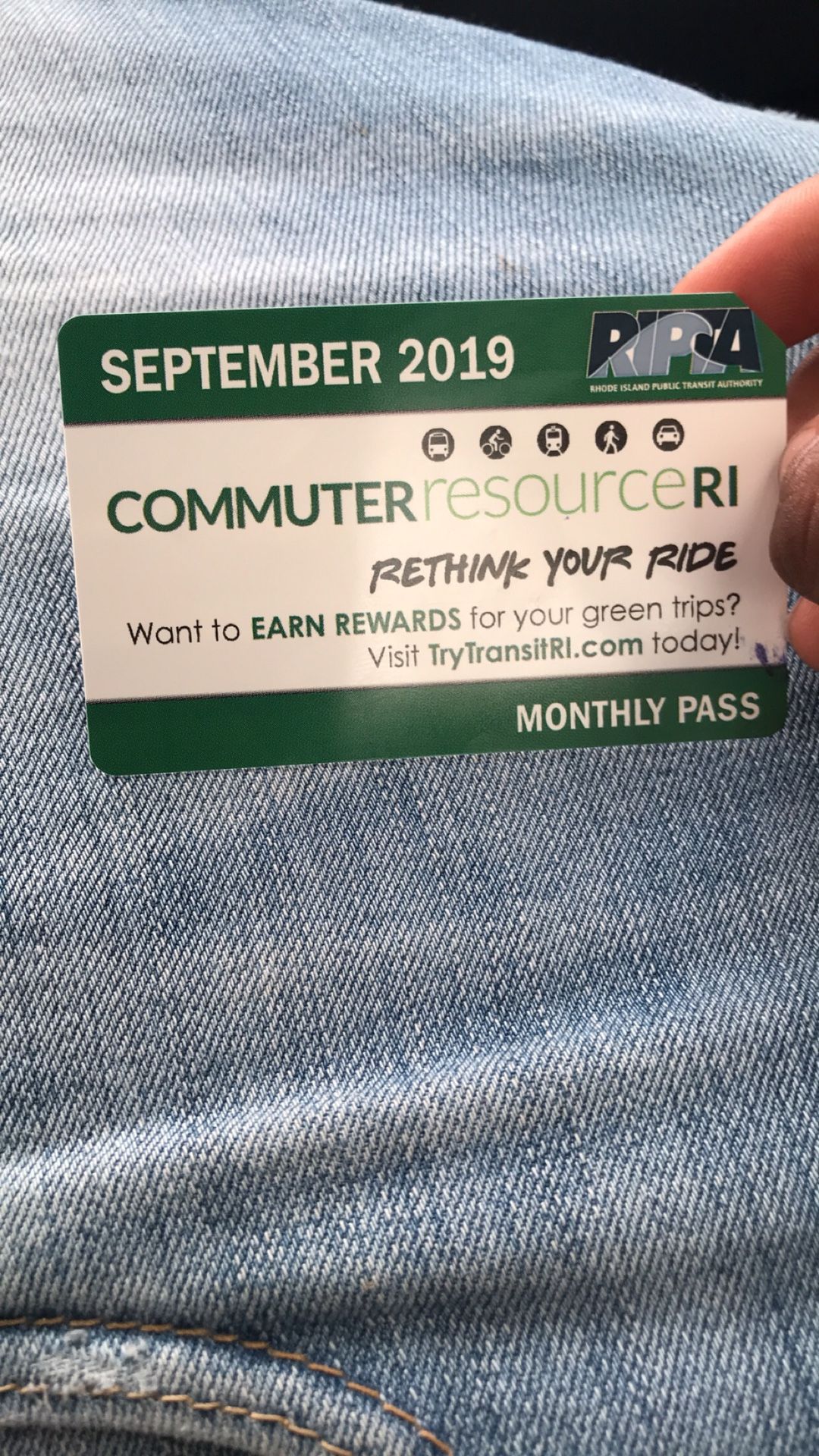 september 2019 bus monthly pass
