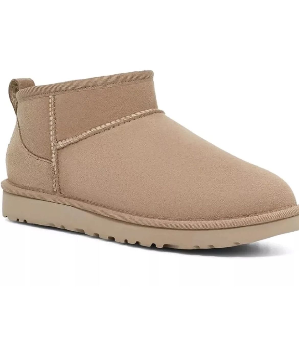 UGG Women's Classic Ultra Mini Boots SAND 1116109 Size 7 New In Box Authentic!!