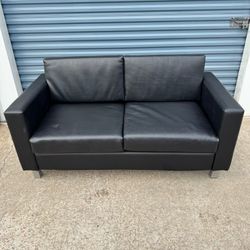 Black Loveseat 