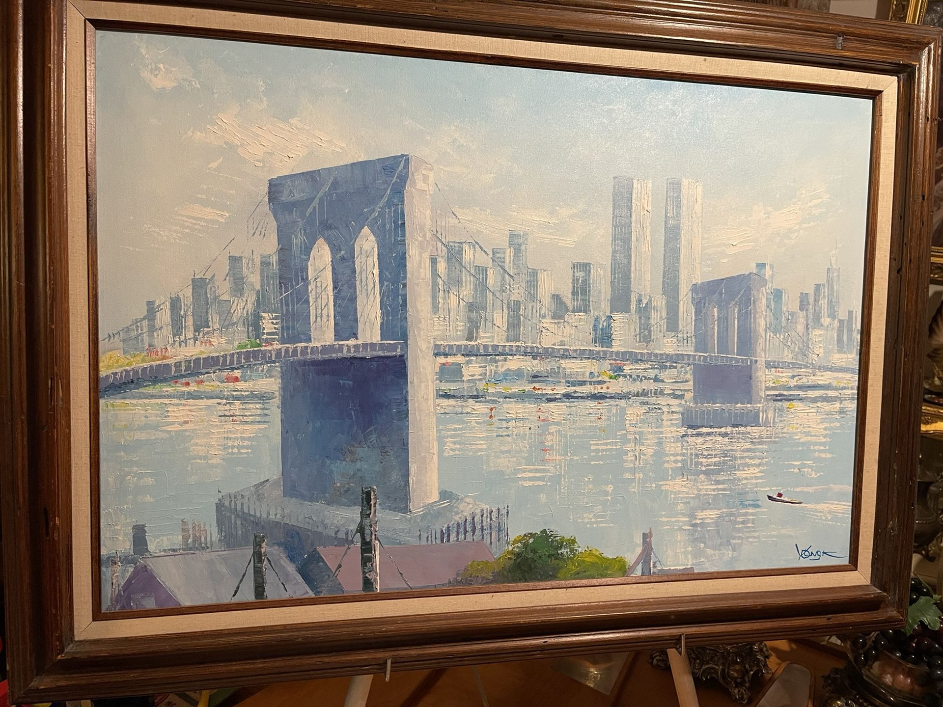 Beautiful Oil On Canvas