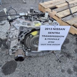 2013 Nissan Sentra Transmission 