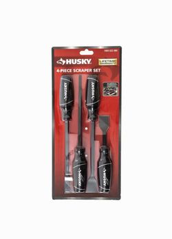 Husky 4-Piece Scraper Set