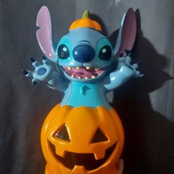 Halloween Disney Stitch Pumpkin Statue