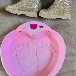 Boots Size 7 And Kids Toy Foot Massager 