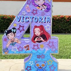 Pinata Farm Cocomelon Elmo Kpop Frozen  Picachu Monster Truck Mickey Nerf