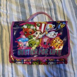 Besties For Life Shopkins Storage Bag / In Excellent Condition/ Travel Purse As Well / 