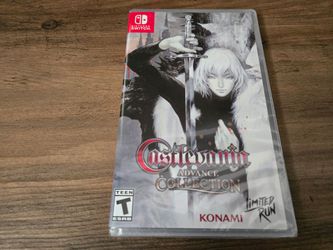 Castlevania Advance Collection Nintendo Switch Limited Run Aria of Sorrow Cover