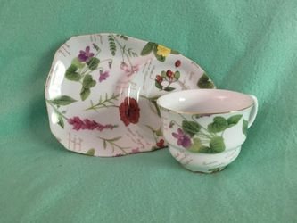 Cup and saucer