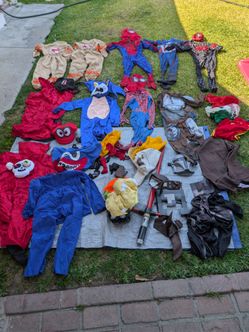Different costumes for kids disfrazes para niños