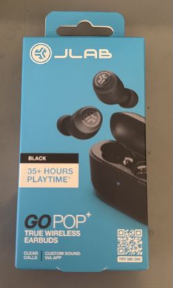 JLAB Go Pop True Wireless Earbuds