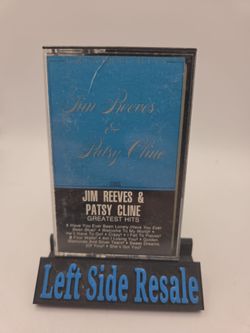 Jim Reeves & Patsy Cline : Greatest Hits ( Cassette Tape , 1981 , RCA )