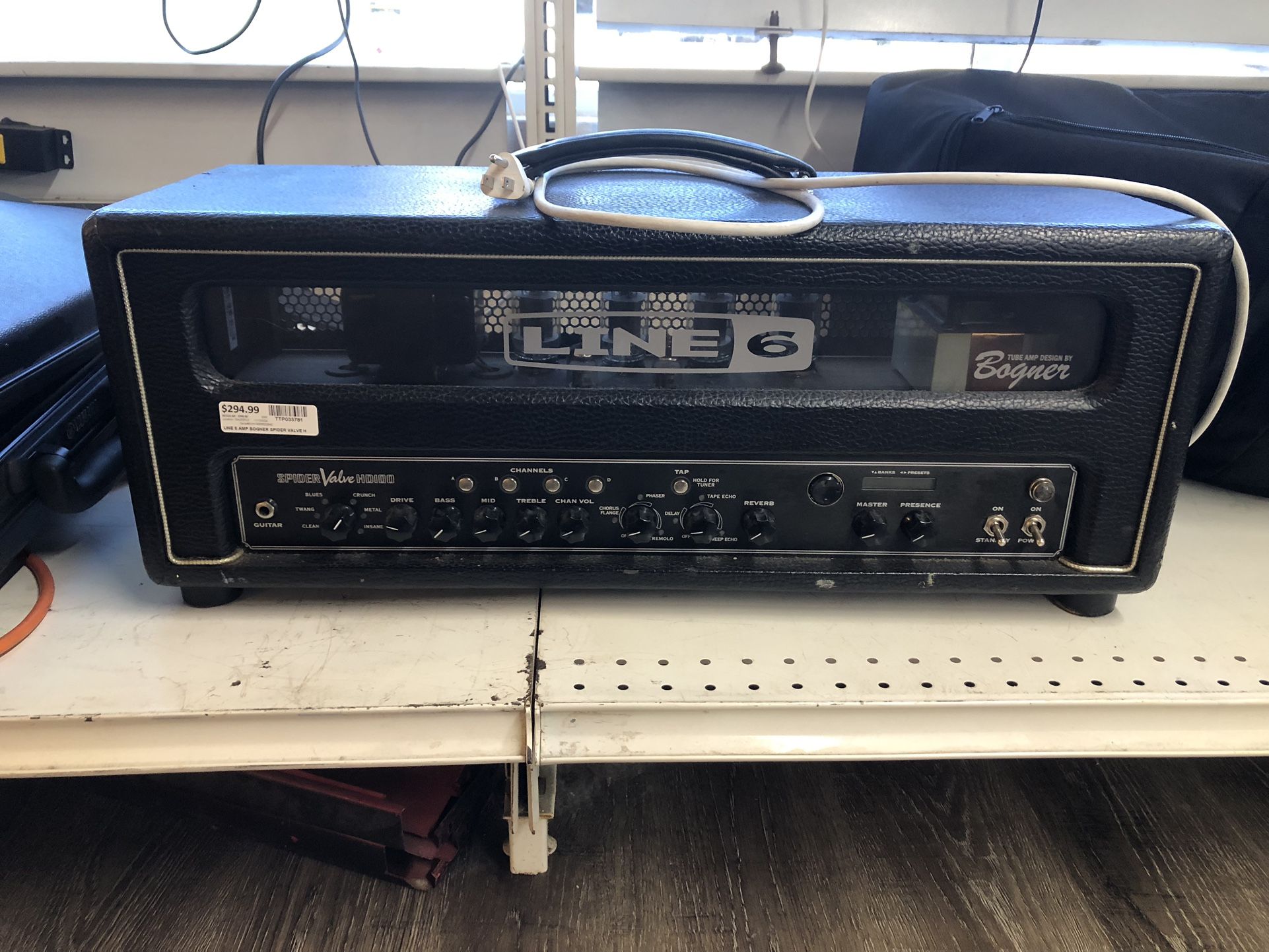 Line6 Bogner Tube Header