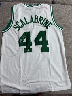 BRIAN SCALABRINE Signed Autograph Custom Jersey - Beckett Coa - Boston Celtics