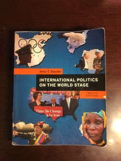 International politics on the world stage