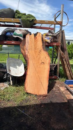 Mahogany wood slabs