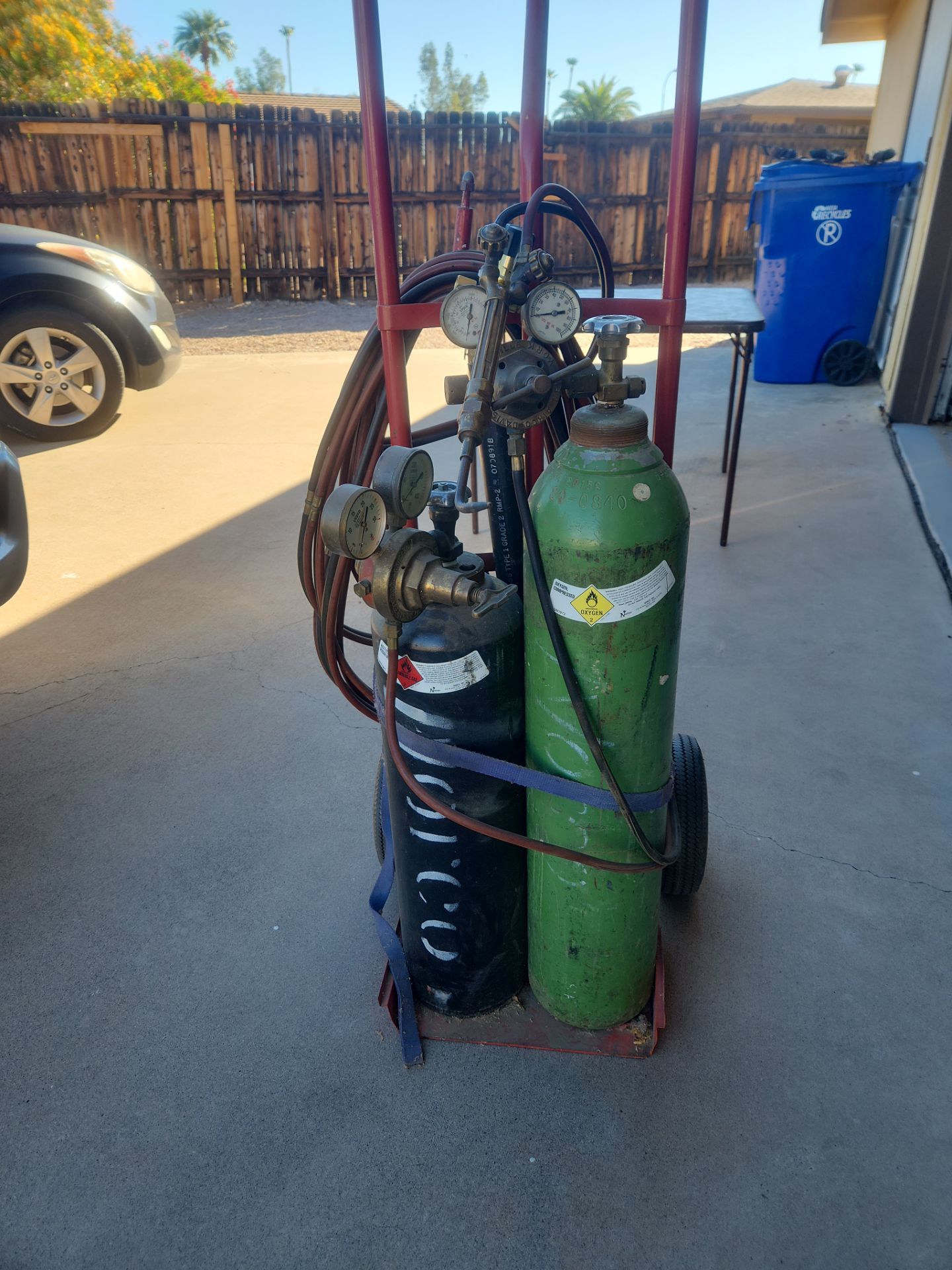 Oxy/Acetylene tanks and torch for Sale in Mesa, AZ - OfferUp