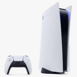 Play Station 5 And Controller