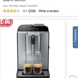 Bosch 300 Series Fully Automatic Espresso and Coffee Machine