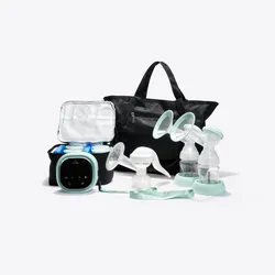 Zomee Z2 Double Electric Breast Pump + Travel Kit (Like New)