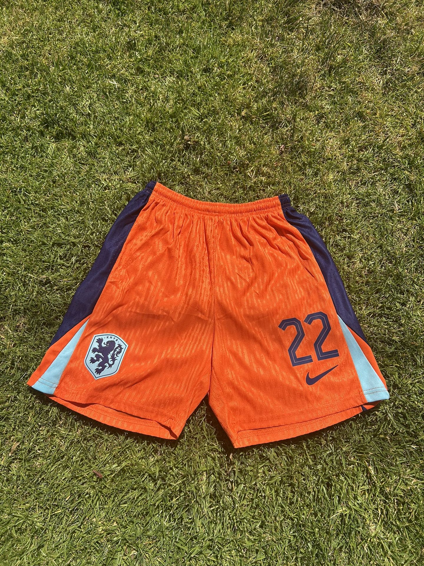 24/25 Netherlands Home Player Version Kid’s Shorts (Size 28) (#22)