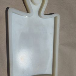 18x9.5x1 Flared Oval Handle Charcuterie Board - Silicone Mold