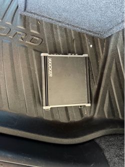 Kicker box and amp