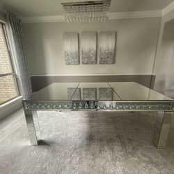 Mirror Dining Table 