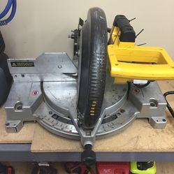 Dewalt DW705 Compound Miter Saw (top Handle Broken)