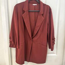 Maurices Burnt Color Blazer XL