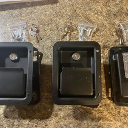 Stainless Steel Paddle Lock Replacement Handles (3 Pack)