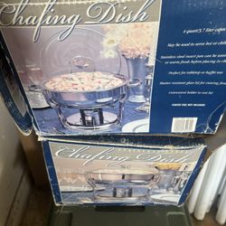 Stainless Steel 4quart 3.7 Liter Chafing Dish 