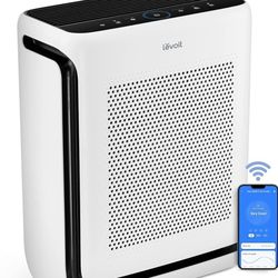 LEVOIT Air Purifiers for Home Large Room Up to 1875 Ft² with Washable Pre-Filter, AHAM VERIFIDE, Air Quality Monitor, HEPA Sleep Mode for Allergies, P