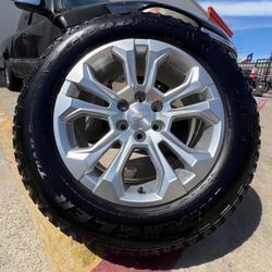 20s Chevy Gmc Ltz High Country All Terrain Tires Rims Rines Wheels 2025 Oem