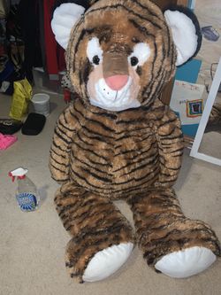 HugFun big stuffed tiger