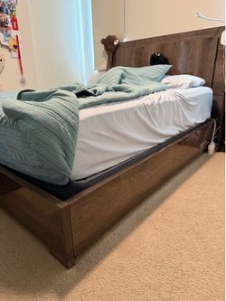 Queen Size Bed Frame and Dresser