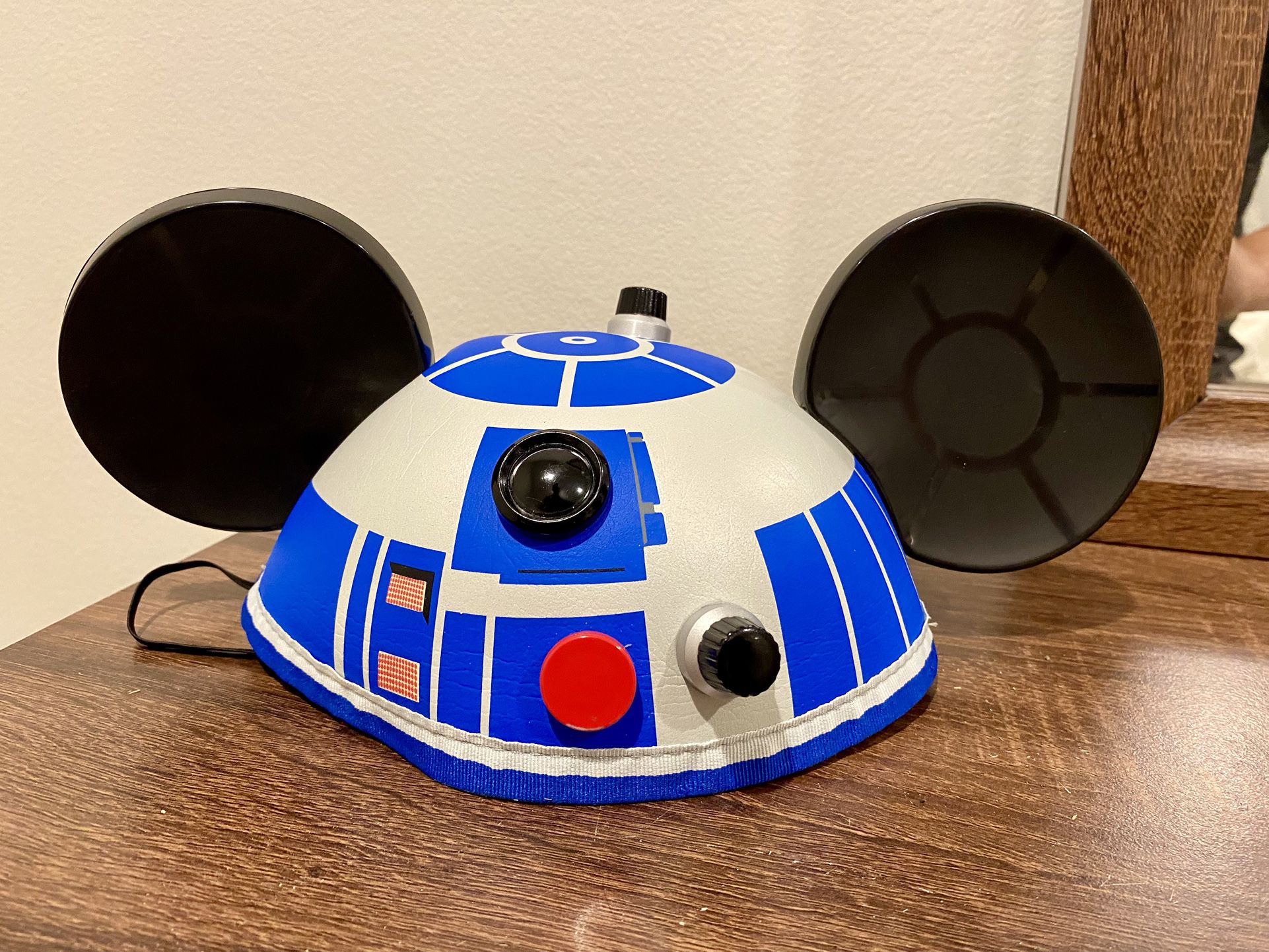Disney Parks Star Wars R2 D2 Mickey Mouse Ears Hat