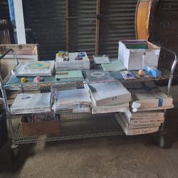 Scrap and craft Books magazines paper tools And Other Supplies 