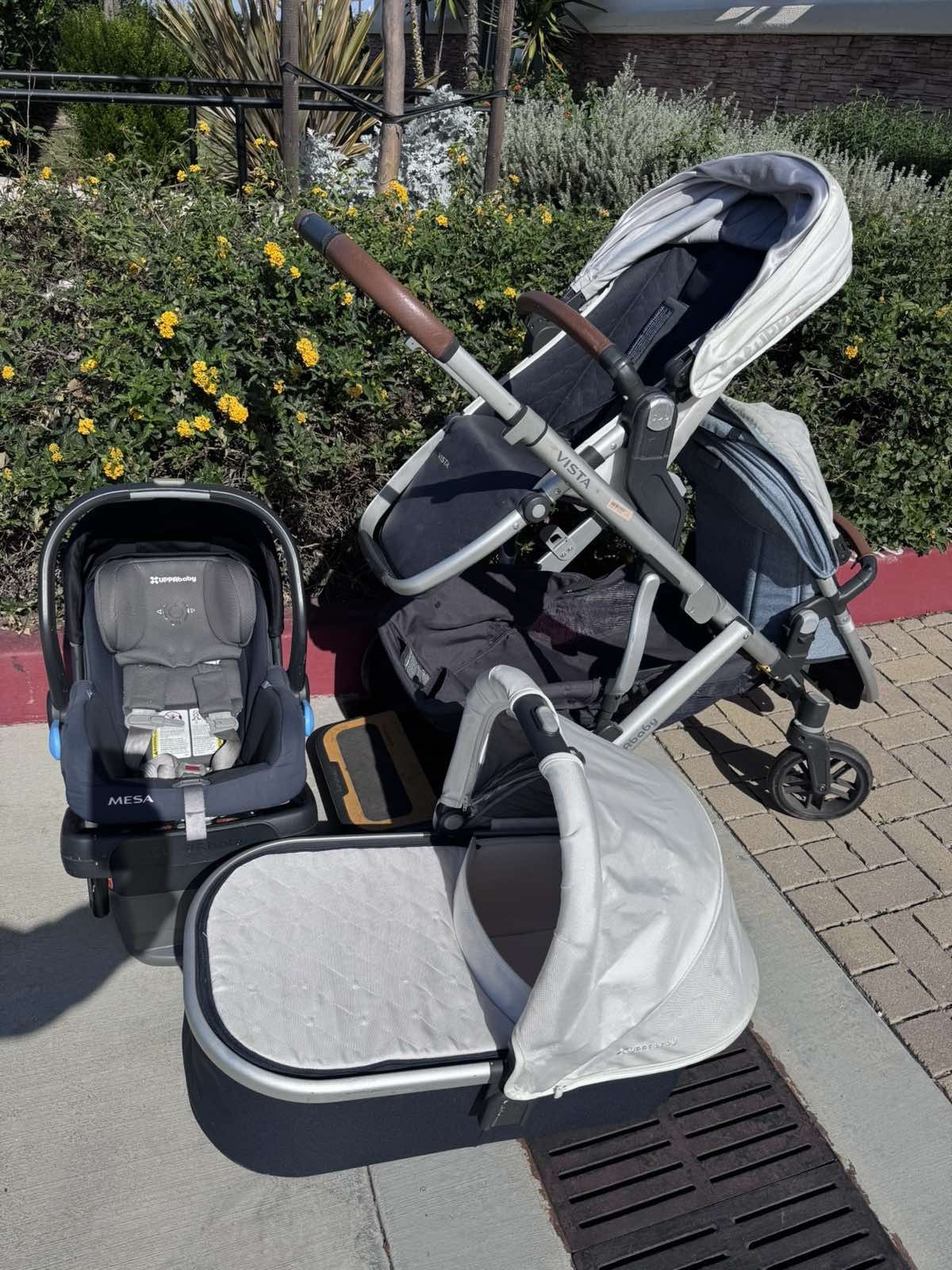 uppababy minu v2 bassinet UPPAbaby MINU V3 Travel Stroller with Mesa V2 Infant Car Seat