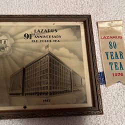 91st Lazarus Tea Picture and Ribbon 