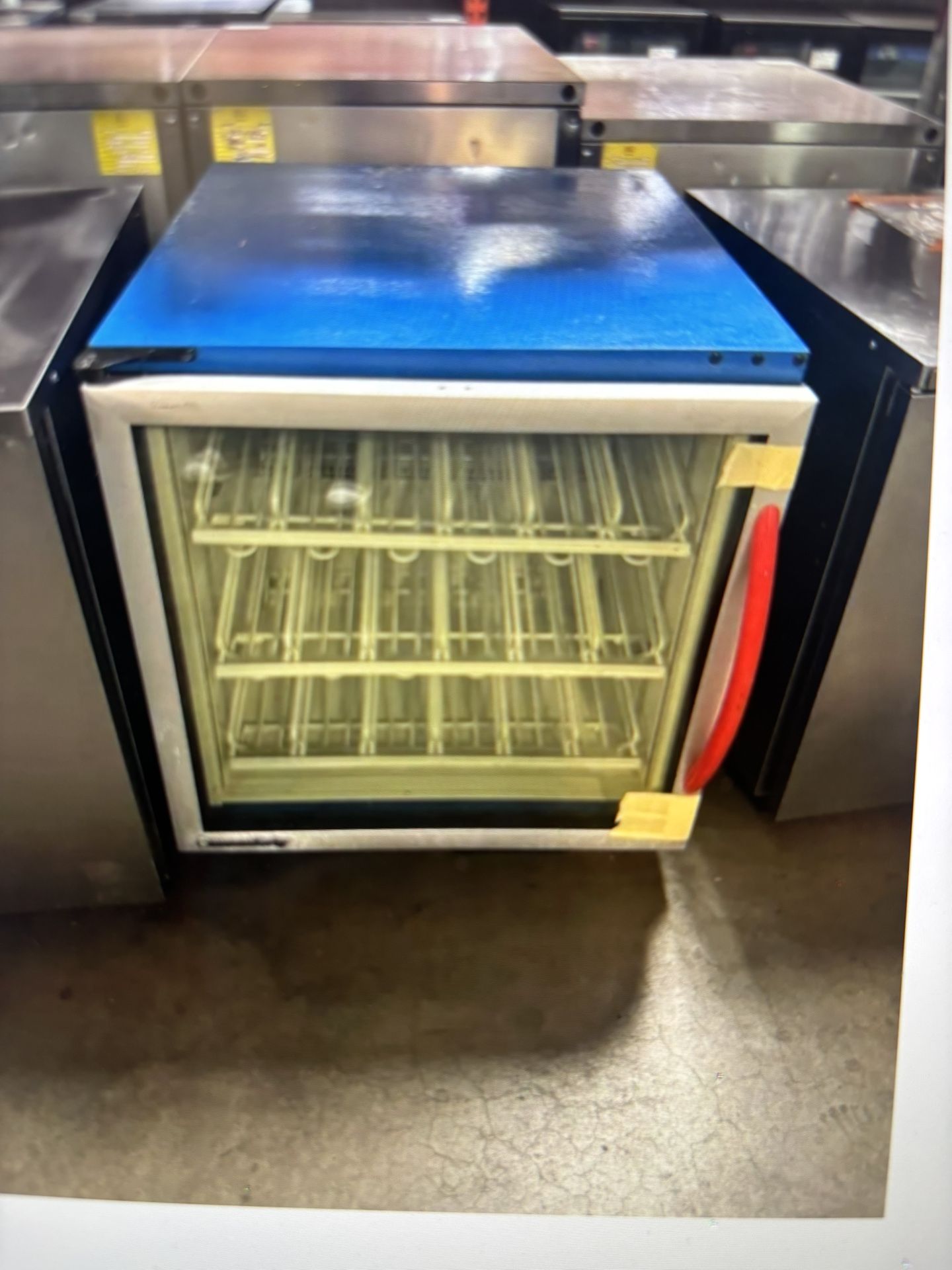 Glass Door Freezer