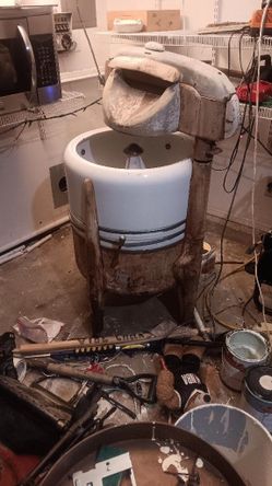 vintage washing machine