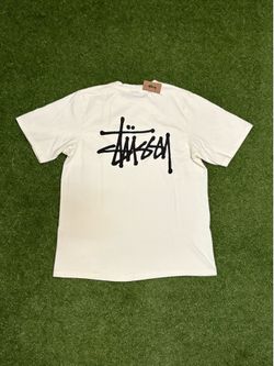 Classic Little White Logo Stussy Tee