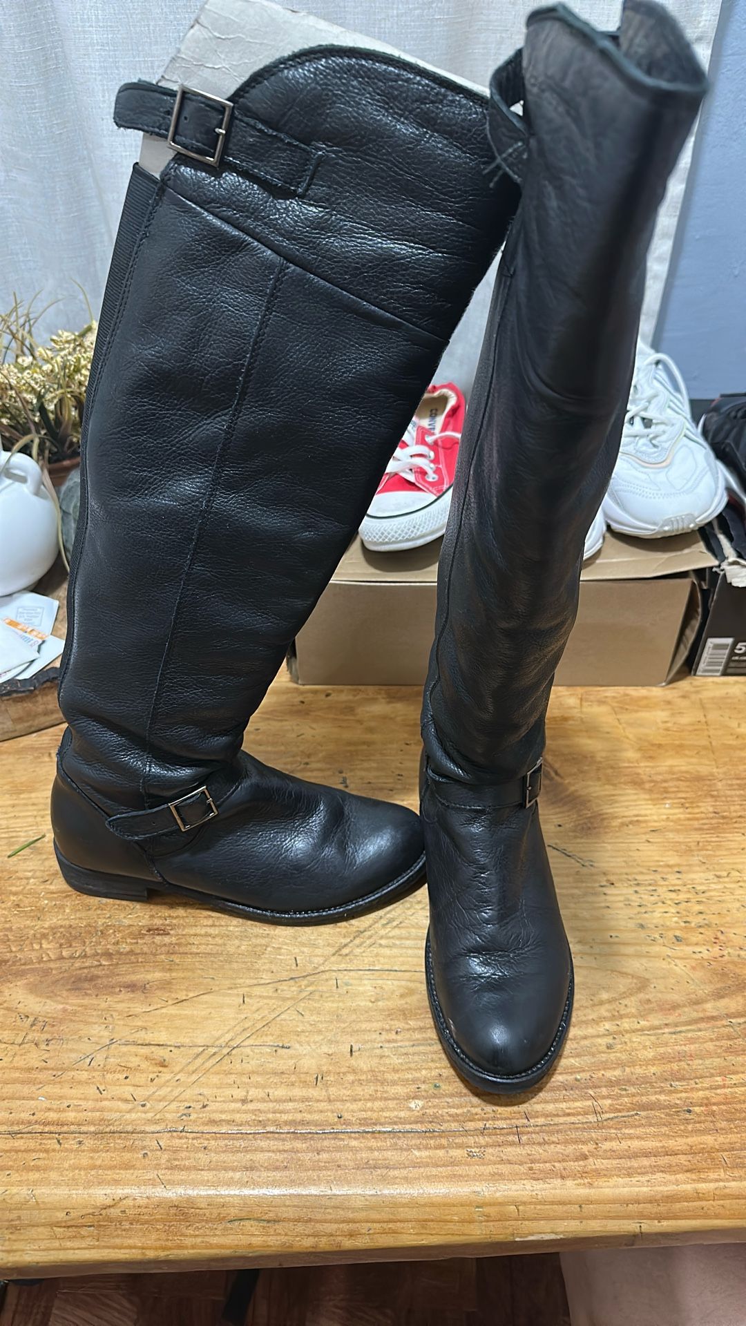 Aldo Knee High Black Boots!