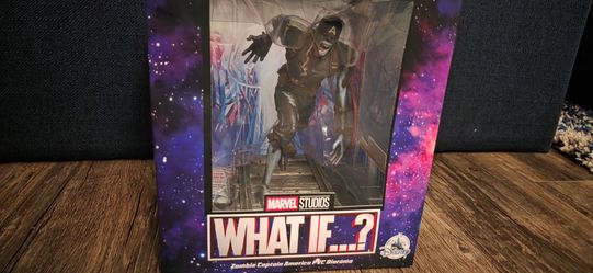 Marvel Zombie Captain America Figure Diorama