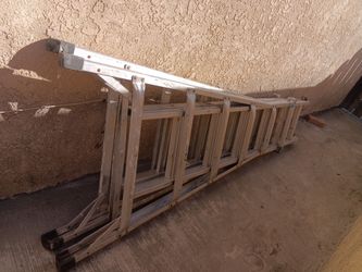 26 ft ladder werner adjustable foldable