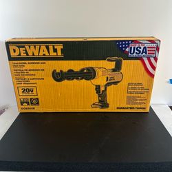$140 NEW Dewalt Caulking Gun Adhesive (Caulk TOOL-ONLY, 20-Volt)  10 oz/300 ml