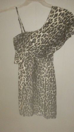 Indulge leopard print dress sz Sm $10