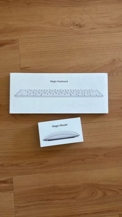 Apple Magic Keyboard and Mouse (USB C)