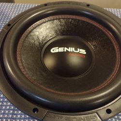 New 12" Genius Audio 1400w Max Power Nitro Series Subwoofer  $150 each  
