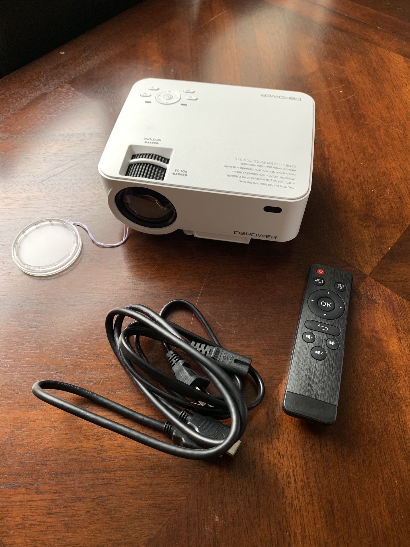 White Video and Photo Projector